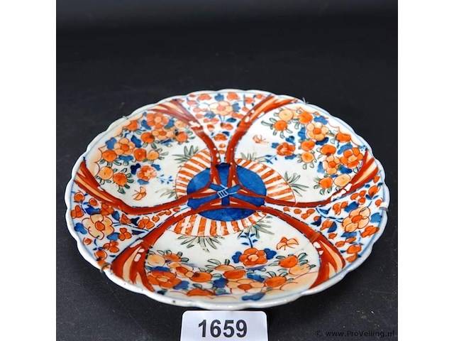 Antiek imari bord - afbeelding 1 van  5