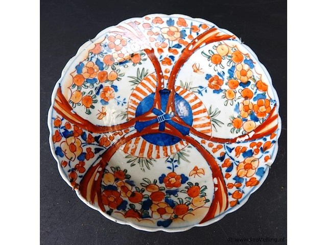 Antiek imari bord - afbeelding 2 van  5