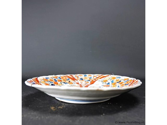 Antiek imari bord - afbeelding 3 van  5