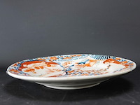 Antiek imari bord - afbeelding 3 van  5