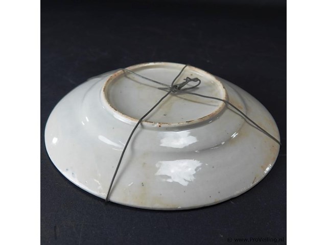 Antiek imari bord - afbeelding 4 van  5