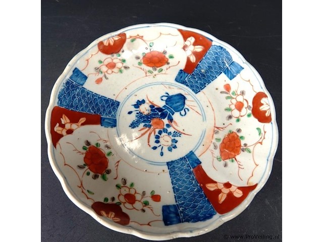 Antiek imari bord - afbeelding 2 van  5