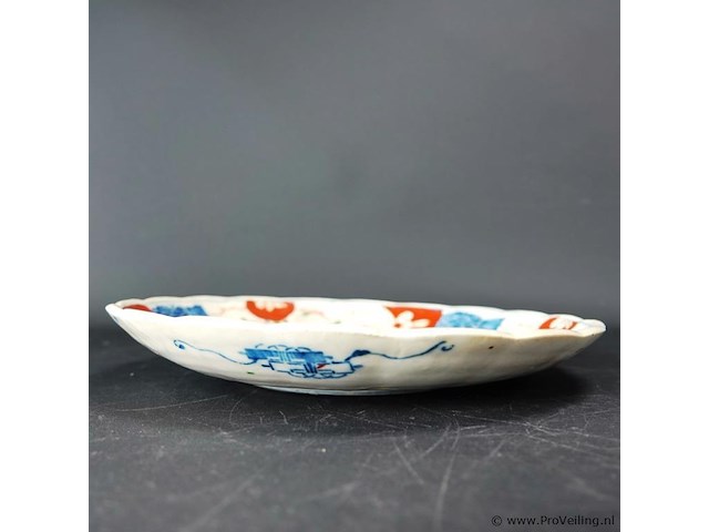 Antiek imari bord - afbeelding 3 van  5