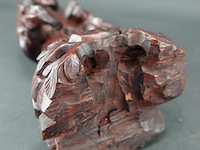 Antiek in rozenhout gesneden oosterse figuur - afbeelding 5 van  5