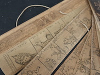 Antiek indisch palmblad manuscript (lontar) - afbeelding 2 van  5