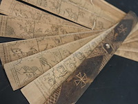 Antiek indisch palmblad manuscript (lontar) - afbeelding 3 van  5