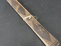Antiek indisch palmblad manuscript (lontar) - afbeelding 5 van  5