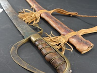 Antiek indisch zwaard met schede - afbeelding 2 van  5