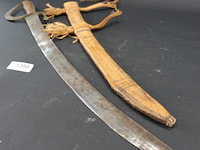 Antiek indisch zwaard met schede - afbeelding 3 van  5