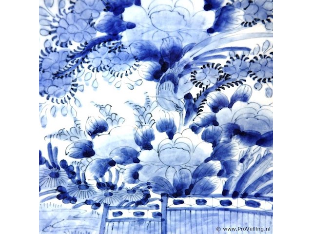 Antiek japans imari-porseleinen bord, waarschijnlijk uit de edo- of meiji-periode. - afbeelding 3 van  5