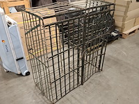 Antiek kelderrek voor wijnflessen. - afbeelding 3 van  3