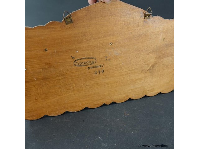 Antiek kerfsnee lepelrek met lepeltjes - afbeelding 5 van  5