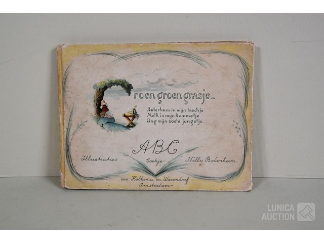 Antiek kinderboekje - afbeelding 1 van  10