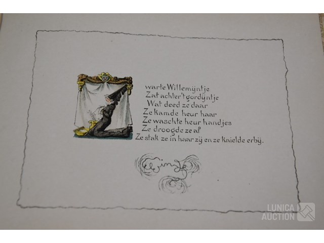 Antiek kinderboekje - afbeelding 10 van  10