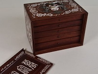 Antiek mahjong spel - afbeelding 5 van  10