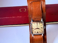 Antiek omega mechanisch dameshorloge ca. 1940 - afbeelding 1 van  7