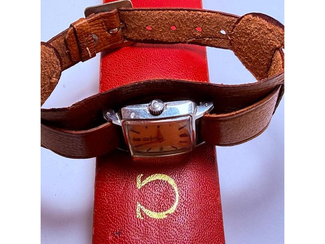 Antiek omega mechanisch dameshorloge ca. 1940 - afbeelding 5 van  7