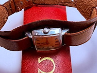 Antiek omega mechanisch dameshorloge ca. 1940 - afbeelding 5 van  7