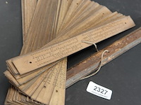 Antiek palmbladmanuscript uit zuid- of zuidoost-azië - afbeelding 2 van  5