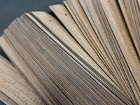 Antiek palmbladmanuscript uit zuid- of zuidoost-azië - afbeelding 4 van  5