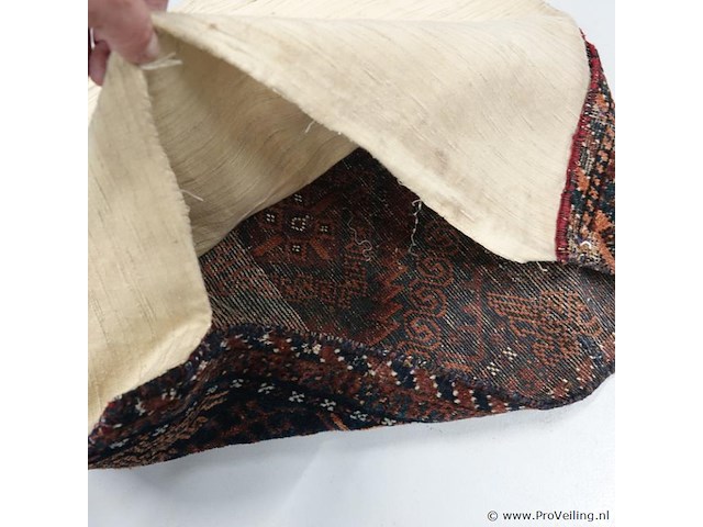 Antiek perzische baluch wollen kussensloop - afbeelding 5 van  5