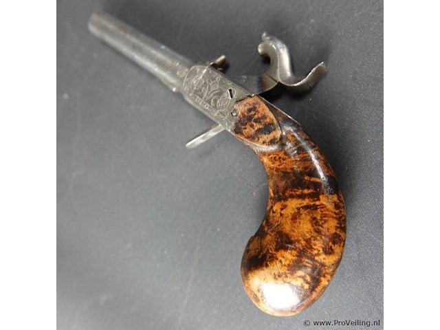 Antiek pistool (eind 19de eeuw) - afbeelding 5 van  5