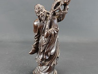 Antiek rozenhouten chinees snijwerk - afbeelding 1 van  5