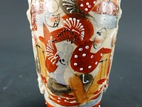 Antiek satsuma vaas - afbeelding 2 van  5