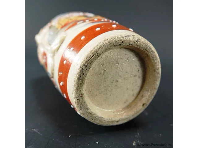 Antiek satsuma vaas - afbeelding 5 van  5