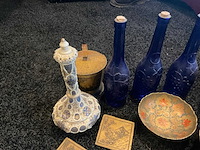 Antiek schilderij, glas in lood - afbeelding 10 van  10