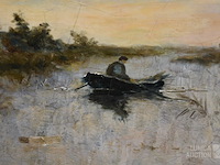 Antiek schilderij - afbeelding 2 van  4