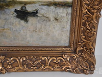 Antiek schilderij - afbeelding 3 van  4