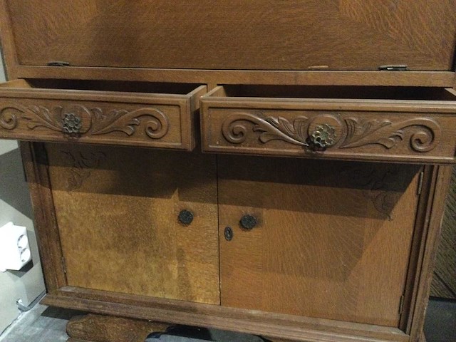 Antiek secretaire - afbeelding 3 van  5