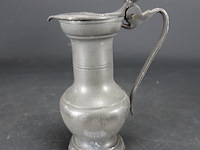 Antiek tinnen eikeltjes kans - afbeelding 1 van  5