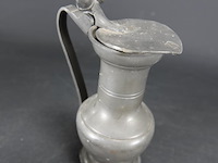 Antiek tinnen eikeltjes kans - afbeelding 3 van  5