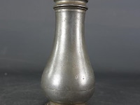 Antiek tinnen strooier - afbeelding 3 van  5