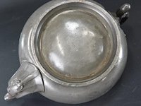 Antiek tinnen theepot - afbeelding 5 van  5