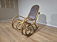 Antieke - klassieke - schommelstoel - afbeelding 1 van  11