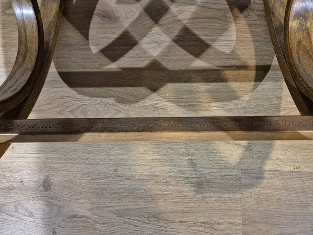 Antieke - klassieke - schommelstoel - afbeelding 5 van  11