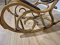 Antieke - klassieke - schommelstoel - afbeelding 6 van  11