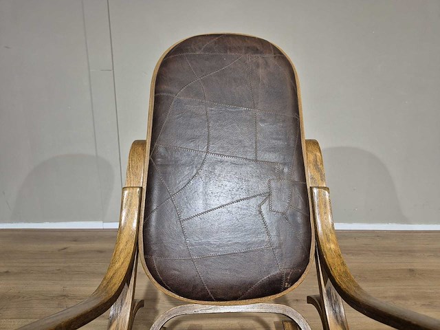 Antieke - klassieke - schommelstoel - afbeelding 7 van  11