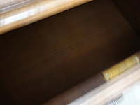 Antieke (1820-1880) massief eiken met fraai snijwerk duitse grunderkaste - afbeelding 6 van  18