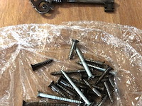 Antieke (1820-1880) massief eiken met fraai snijwerk duitse grunderkaste - afbeelding 10 van  18