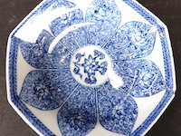 Antieke (18de eeuw) chinees porseleinen schotel kangxi - afbeelding 2 van  5