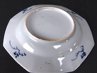 Antieke (18de eeuw) chinees porseleinen schotel kangxi - afbeelding 4 van  5