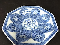 Antieke (18de eeuw) chinees porseleinen schotel kangxi