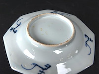 Antieke (18de eeuw) chinees porseleinen schotel kangxi - afbeelding 4 van  5
