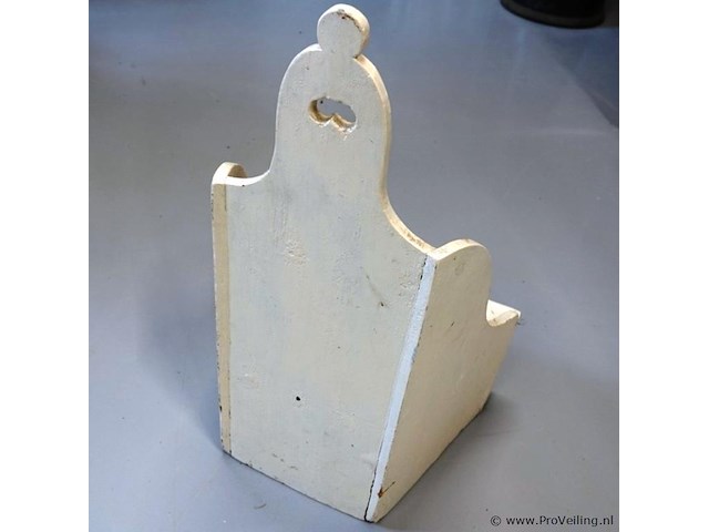 Antieke (19de eeuw) houten postoel - afbeelding 4 van  5