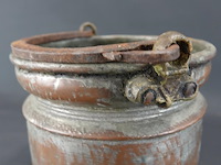 Antieke 19de eeuwse koperen emmer - afbeelding 3 van  5