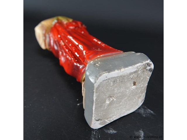 Antieke aardewerk beeld van de heiland - afbeelding 3 van  3